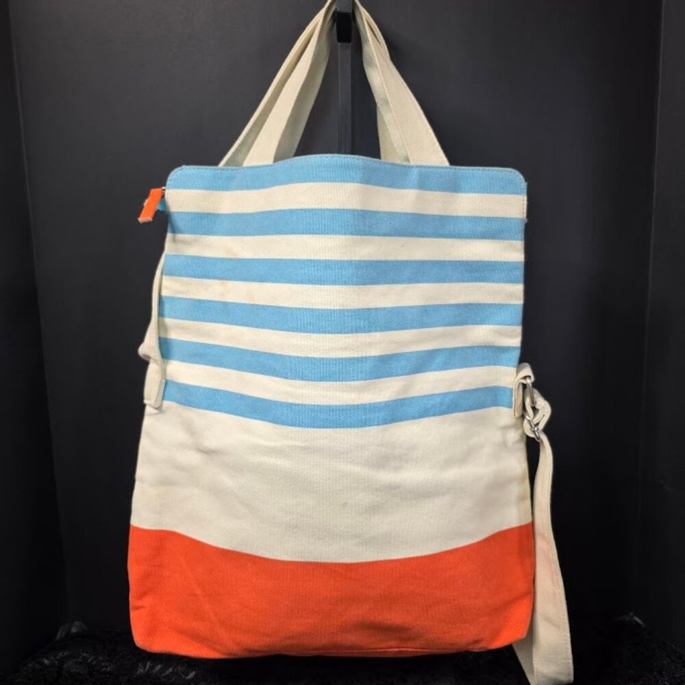 Pureology Nautical Canvas Beach Bag Tote